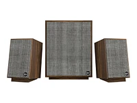 Klipsch ProMedia Heritage 2.1-ch Speaker System with Wireless Subwoofer - Walnut - PROMEDIAH21W