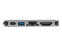 Targus USB-C Docking Station - DisplayPort Alt Mode - 4K HDMI/VGA - 100W PD Pass-Thru - Silver - DOCK419USZ