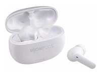 Boompods Echobuds True Wireless Earphones - White - BP-EANCWT