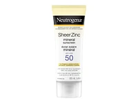 Neutrogena Sheer Zinc Mineral Sunscreen - SPF 50 - 88ml