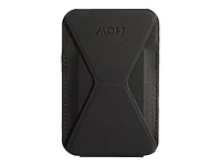 MOFT Phone Stand & Wallet for Apple iPhone - Jet Black