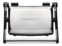 Chefman 180°  Panini Grill - Stainless Steel - RJ02-180