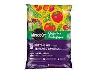 Miracle-Gro Organics Vegetables and Herbs Potting Mix - 28.3L