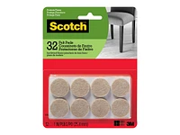 Scotch Felt Pads - Beige - 32's