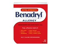 Benadryl Extra Strength Allergy Caplets - 12's