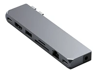 Satechi Pro Hub Max Dual USB-C Docking Station - Space Grey - ST-UCPHMXM