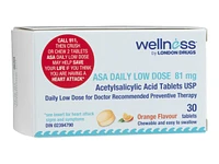 Wellness by London Drugs Acetylsalicylic Acid Tablets - 30's