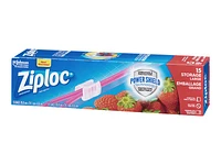 Ziploc Slideloc Storage Bag - Large - 15s