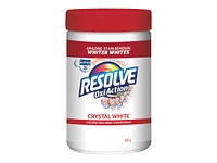 Resolve OxiAction Chlorine Free Stain Remover - Crystal White - 625g