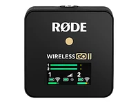 Rode Wireless GO II Digital Microphone System - Black - ROD-WIRELESSGO2SINGLE