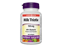 Webber Naturals Milk Thistle Softgels - 150mg - 240's