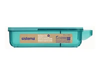 Sistema SLIDE 'N' SNACK Lunch Box - Assorted - 445ml