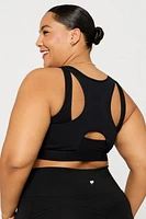 Front Zip High Impact Sports Bra