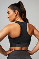 Seamless Low Impact Sport Stripe Bra