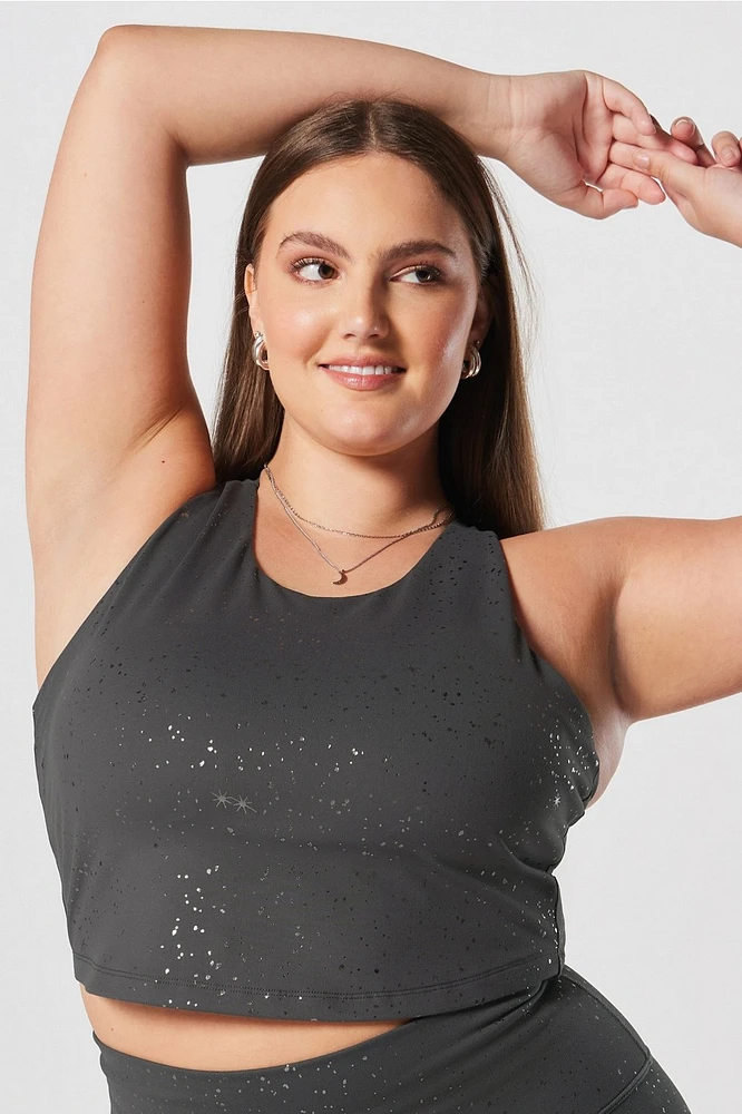 Clara Built-In Bra Cropped Tank