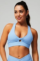 Oasis Rib Twist Medium Impact Sports Bra