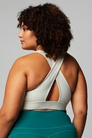 Oasis Rib Twist Medium Impact Sports Bra