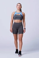 Mesh Breathable Medium Impact Sports Bra