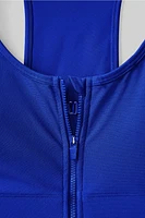 On-The-Go Zip Medium Impact Sports Bra