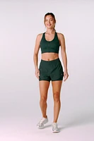 On-The-Go Zip Medium Impact Sports Bra