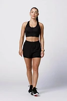 On-The-Go Front Zip Medium Impact Sports Bra