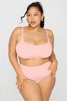 Snug Cotton Scoop Bralette
