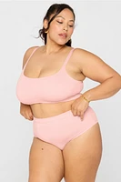 Snug Cotton Scoop Bralette