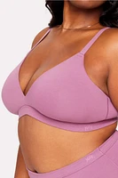 Snug Cotton Triangle Bralette