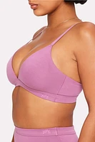 Snug Cotton Triangle Bralette