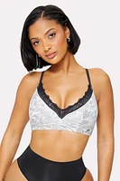 Smoothed Reality Lace Plunge Bra