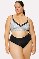 Smoothed Reality Lace Plunge Bra