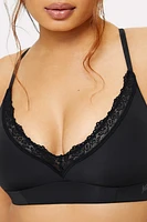 Smoothed Reality Lace Plunge Bra