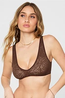 Hot Mesh Plunge Bralette