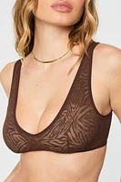 Hot Mesh Plunge Bralette