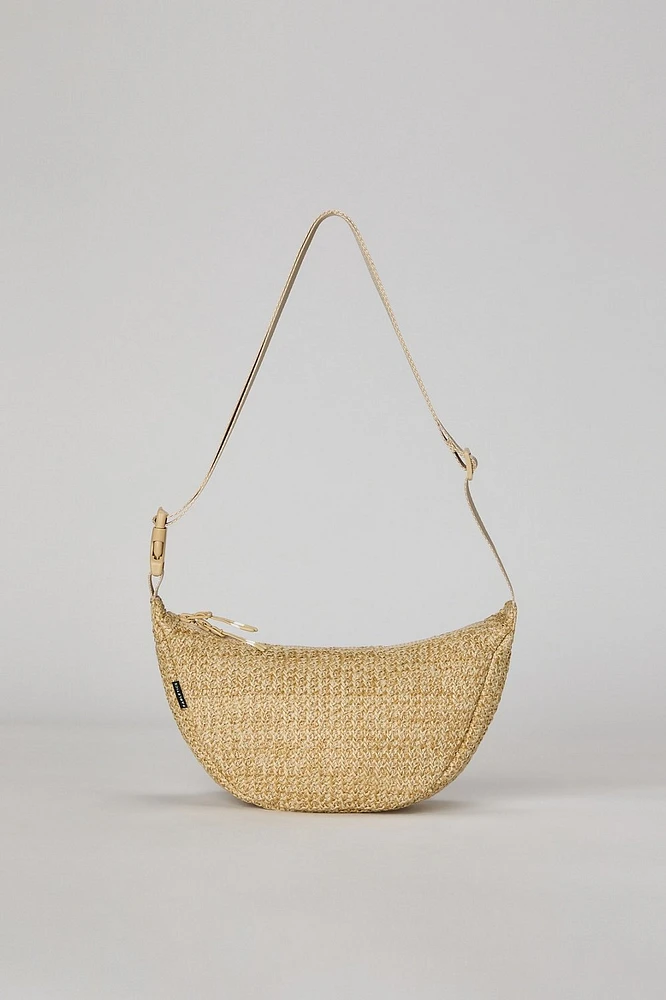 The Raffia Sling Bag