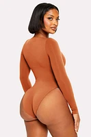 Nearly Naked Shapewear Long Sleeve Bodysuit