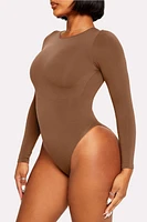 Nearly Naked Shapewear Long Sleeve Bodysuit