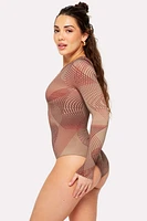 Nearly Naked Shapewear Longsleeve Bodysuit