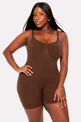 Smooth As Hell Shaping Short Onesie