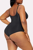 Smoothed Reality Lace Brief Bodysuit
