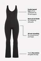 Ultra-Smooth Flare Catsuit