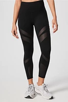 Powerhold® High-Waisted Mesh Paneled 7/8 Legging