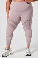 Powerhold® High-Waisted Mesh Paneled 7/8 Legging