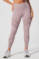 Powerhold® High-Waisted Mesh Paneled 7/8 Legging