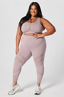 Powerhold® High-Waisted Mesh Paneled 7/8 Legging