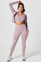 Powerhold® High-Waisted Mesh Paneled 7/8 Legging