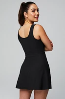 Sporty Rib Built-In Short Dress