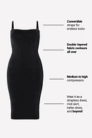 Convertible Sculpting Luxe Shapewear Dress