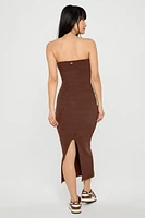 Pet Me Strapless Dress