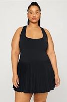 Hot Shot Pleated Dress Mini